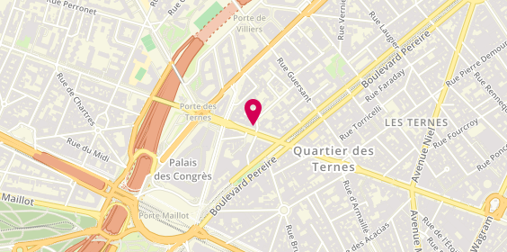 Plan de O Gusto, 98 avenue des Ternes, 75017 Paris
