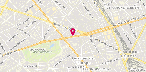 Plan de Pizza Di Loretta, 12 Boulevard de Courcelles, 75017 Paris