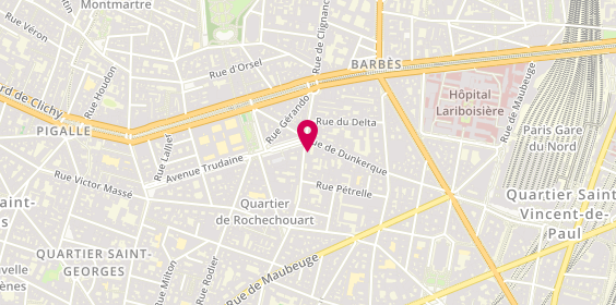 Plan de Faggio, 72 Rue Marguerite de Rochechouart, 75009 Paris