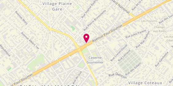 Plan de Pizza Hut, 92 avenue Paul Doumer, 92500 Rueil-Malmaison