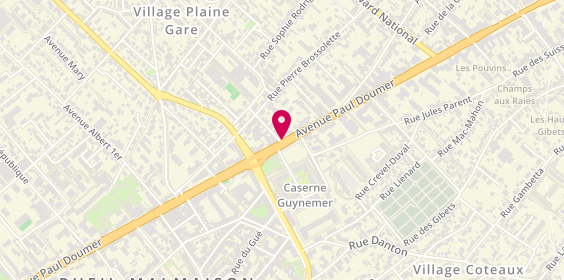 Plan de Domino's Pizza, 90 Avenue Paul Doumer, 92500 Rueil-Malmaison