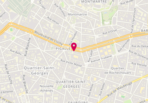 Plan de O'yes, 9 Boulevard de Clichy, 75009 Paris