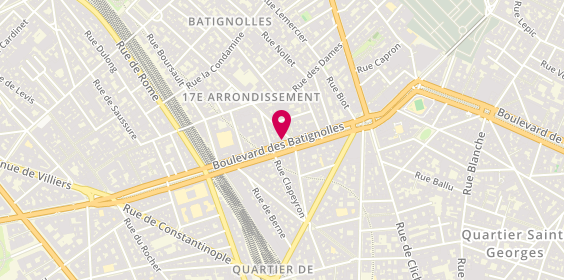 Plan de Tribunali - Pizzeria Napoletana, 36 Boulevard des Batignolles, 75017 Paris