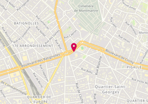 Plan de Mcdonald's, 10 place de Clichy, 75009 Paris