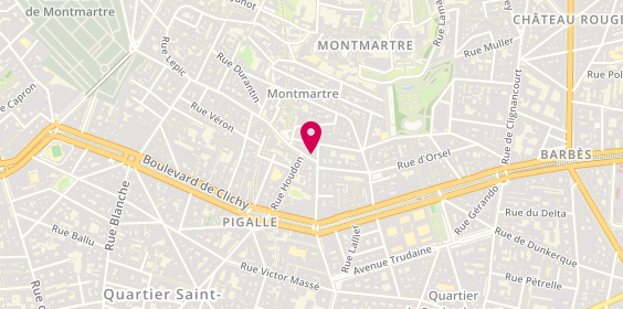 Plan de La Pignatta, 4 Rue des Abbesses, 75018 Paris