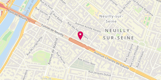 Plan de Il Giardino, 144 avenue Charles de Gaulle, 92200 Neuilly-sur-Seine