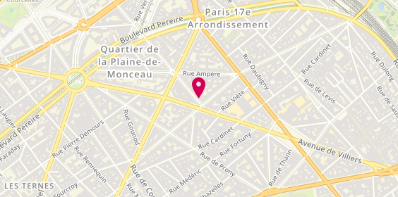 Plan de Le Colysee Wagram, 4 Rue Brémontier, 75017 Paris