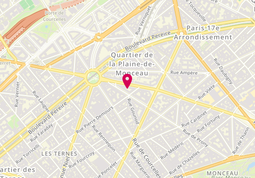 Plan de Zino Ristorante, 97 avenue de Villiers, 75017 Paris