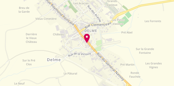 Plan de La Pugliese, 20 Rue du Général Nassoy, 57590 Delme