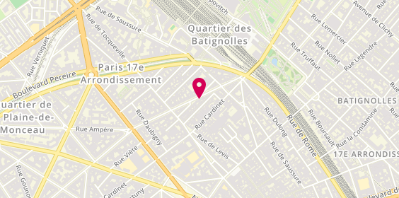 Plan de Daily's Pizza, 19 Rue Jouffroy d'Abbans, 75017 Paris