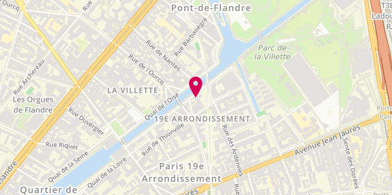 Plan de Simonetta, 32 Quai de la Marne, 75019 Paris