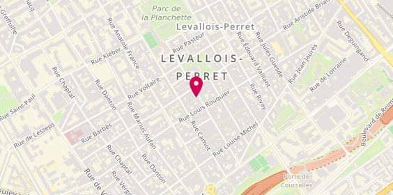 Plan de La Romana, 29 Rue Gabriel Péri, 92300 Levallois-Perret