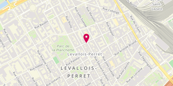 Plan de Pizza Caldo, 57 Rue Edouard Vaillant, 92300 Levallois-Perret