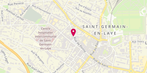 Plan de Soprano, 9 Ter Rue de Poissy, 78100 Saint-Germain-en-Laye