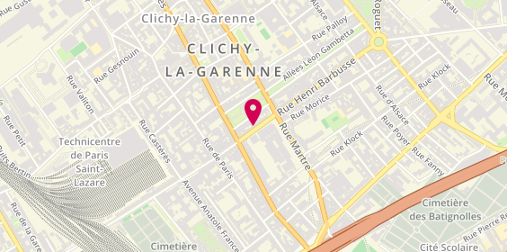 Plan de Casa Pietro, 89 Rue Henri Barbusse, 92110 Clichy