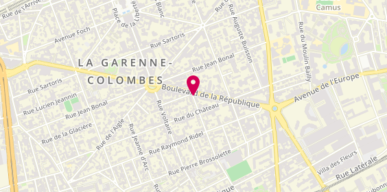 Plan de Montecatini, 21 Boulevard de la République, 92250 La Garenne-Colombes