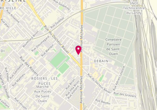 Plan de Palermo, 92 avenue Michelet, 93400 Saint-Ouen-sur-Seine