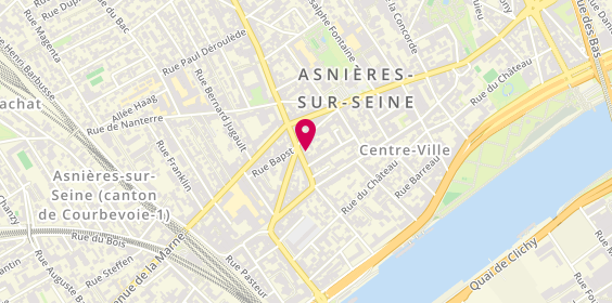 Plan de O’flamme, 36 Bis Rue Gallieni, 92600 Asnières-sur-Seine