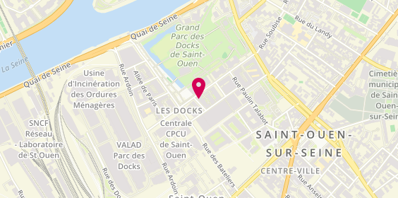 Plan de Gemini SAINT-OUEN, 21 Rue de la Clef des Champs, 93400 Saint-Ouen-sur-Seine
