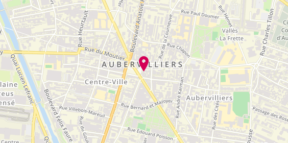 Plan de Le Saint Emilion, 3 Rue de la Commune de Paris, 93300 Aubervilliers