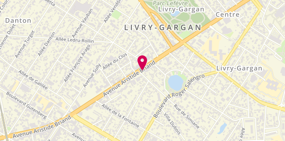 Plan de Il Capriccio, 80 avenue Aristide Briand, 93190 Livry-Gargan