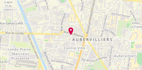 Plan de Pizza Club, Rue du Goulet, 93300 Aubervilliers