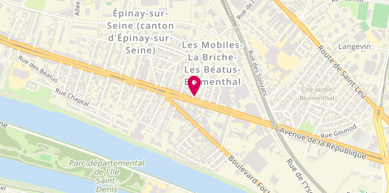 Plan de King, 175 avenue de la République, 93800 Épinay-sur-Seine