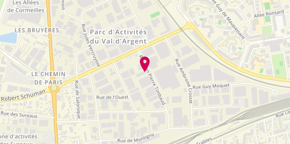 Plan de Nocti Pizza, 12 Rue Jean-Pierre Timbaud, 95100 Argenteuil