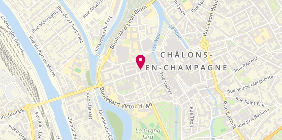 Plan de La Diavola Pizza, 56 Rue de la Marne, 51000 Châlons-en-Champagne