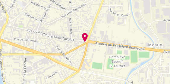 Plan de Maison Times, 206 Rue Faubourg Saint-Nicolas, 77100 Meaux