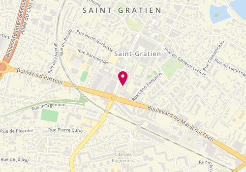 Plan de Les Cygnes, 45 Bis Rue Berthie Albrecht, 95210 Saint-Gratien