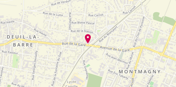 Plan de Pizza Nostra, 16 avenue du Commandant Manoukian, 95170 Deuil-la-Barre
