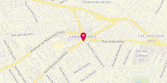Plan de La Provencale, 130 Rue Desire Clement, 78700 Conflans-Sainte-Honorine