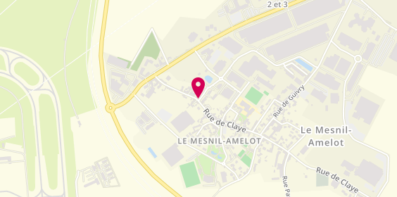 Plan de Casa Nostra Mario le Mesnil-Amelot, 11 Rue de Claye, 77990 Le Mesnil-Amelot