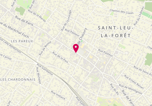 Plan de Mia Pizza, Parfumerie 67 Rue General Leclerc, 95320 Saint-Leu-la-Forêt