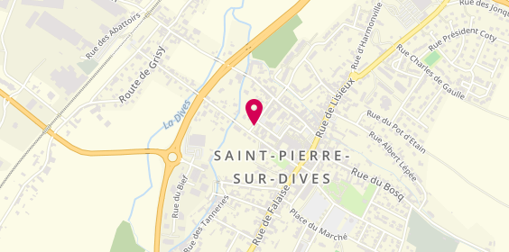 Plan de Bm Distribution, 13 Rue Marcel Maizeret, 14170 Saint-Pierre-en-Auge