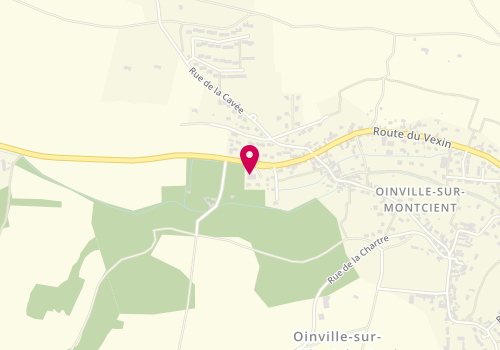 Plan de Le Montcient, 671 Route du Vexin, 78250 Oinville-sur-Montcient