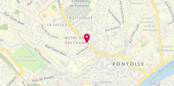 Plan de Brothers Pizza, 35 Rue Gisors, 95300 Pontoise