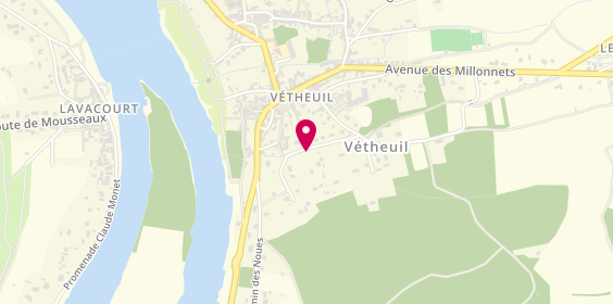Plan de CRUYPELINCK Thierry, 12 chemin des Croiselles, 95510 Vétheuil