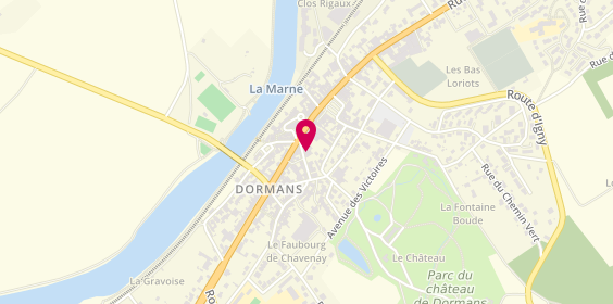 Plan de La Lombardie, 7 Rue Carnot, 51700 Dormans