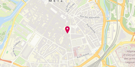 Plan de Anna Pizzeria, 61 Place Saint Louis, 57000 Metz