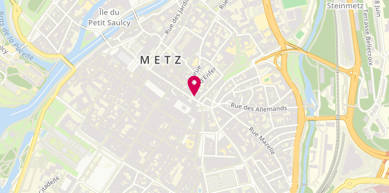 Plan de CAFE Restaurant MATHIS, 72 en Fournirue, 57000 Metz