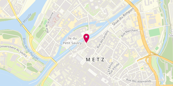 Plan de Le Pizzaiolo, 1 Rue Paul Tornow, 57000 Metz