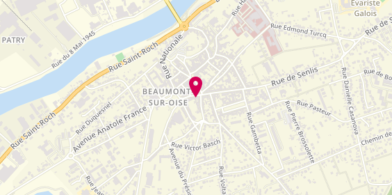 Plan de Délice de Beaumont, 5 Place Beffroi, 95260 Beaumont-sur-Oise
