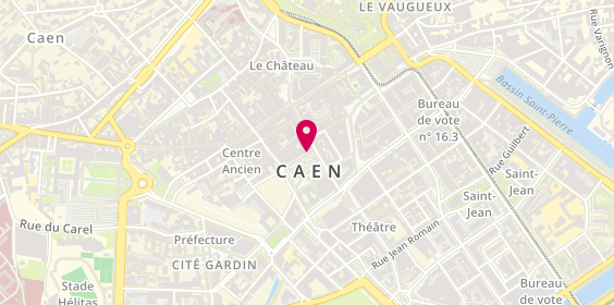 Plan de Novità, 2 place de la République, 14000 Caen
