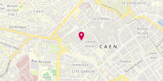 Plan de Canaglia, 5 Rue Écuyère, 14000 Caen