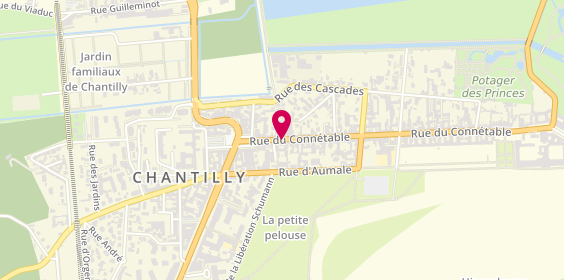 Plan de Family Pizza Chantilly, 115 Rue du Connétable, 60500 Chantilly