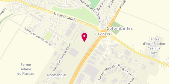 Plan de Le Kiosque à Pizzas, 1 Rue de l'Avenir Zone Aménagement Carrefour Lazzaro, 14460 Colombelles