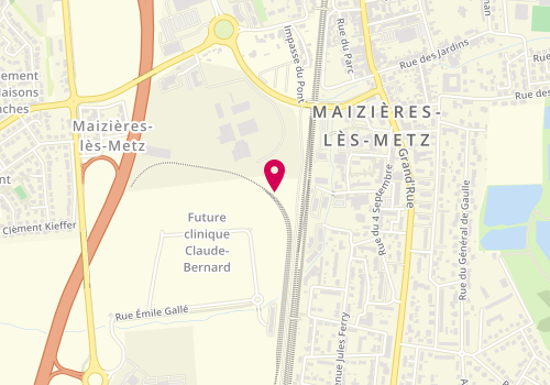 Plan de Mond'o Pizza, 110 Grand Rue, 57280 Maizières-lès-Metz