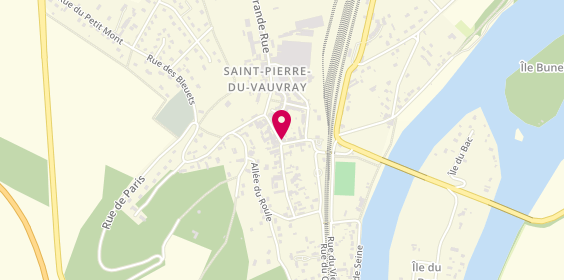 Plan de Planet Pizza, 16 Grande Rue, 27430 Saint-Pierre-du-Vauvray